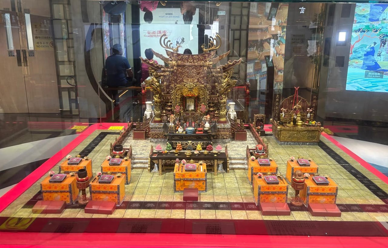 本页图片/档案 - 黄大仙祠 大殿模型