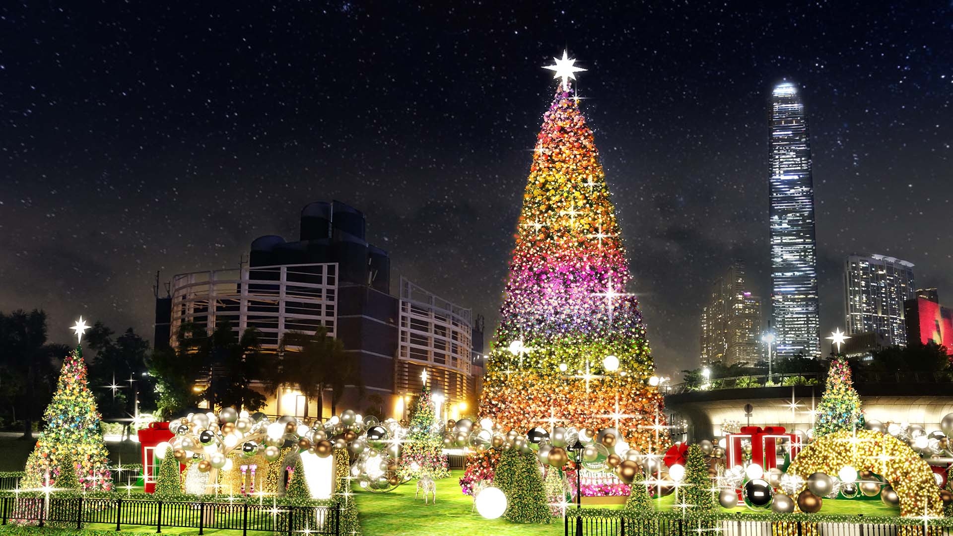 本页图片/档案 - christmas-town-1920x1080